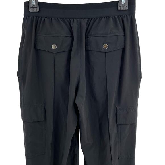 Athleta Vienna Cargo Pant 4 Black Travel Vacation Lightweight Packable - Picture 4 of 7